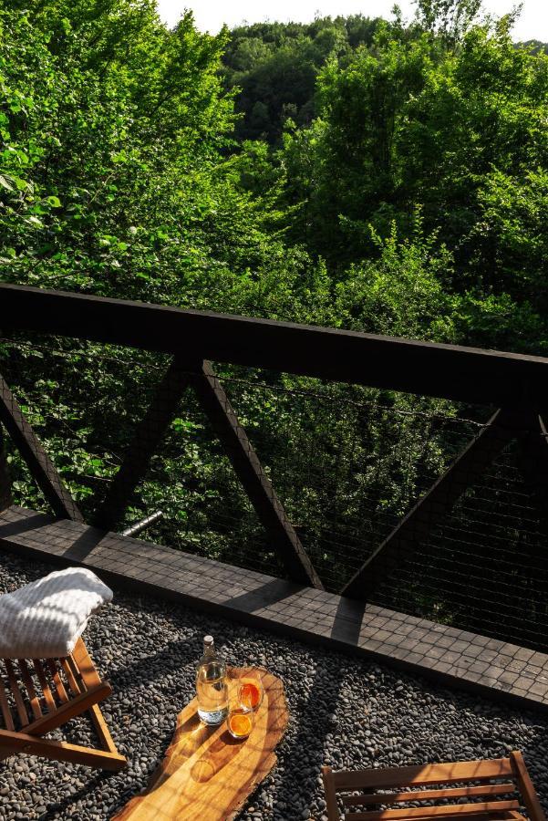 Hutstuf - The Fox & Private Outdoor Spa Ла Рош ан Арден Екстериор снимка